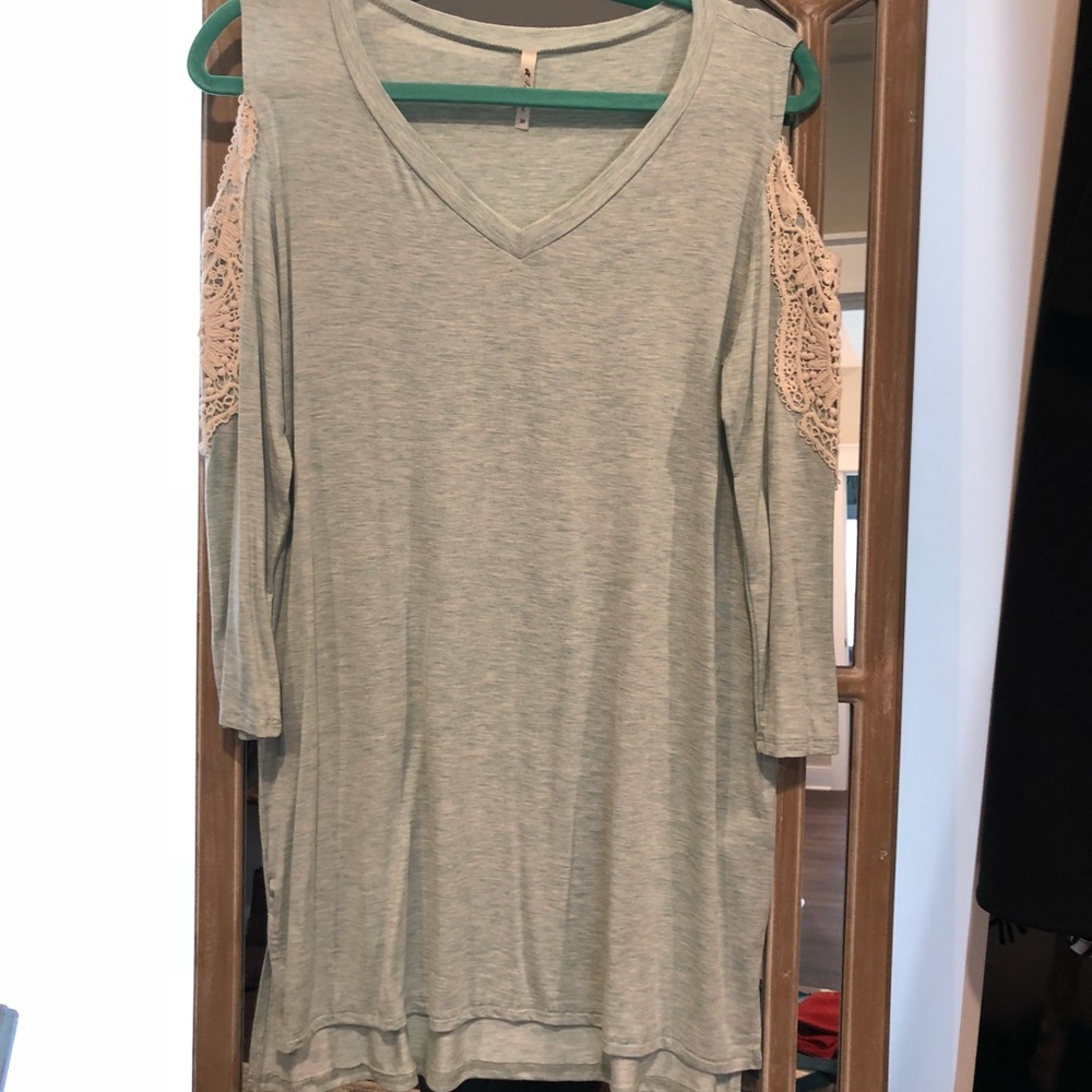 Cold Shoulder Tunic